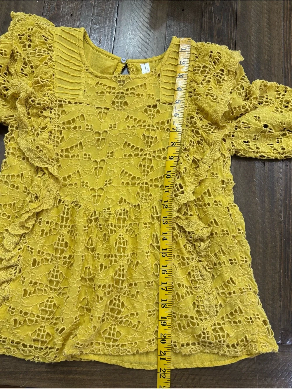 Anthropologie Clementine Eyelet Lace Blouse